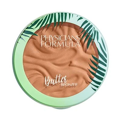 Bild av Physicians Formula Murumuru Butter Bronzer, Krämig Ansiktsbronzer med Ultrarik Berikad Provitaminer och Murumurusmör för en Silkeslen, Strålande Lyster, i Nyansen Sunkissed Bronzer