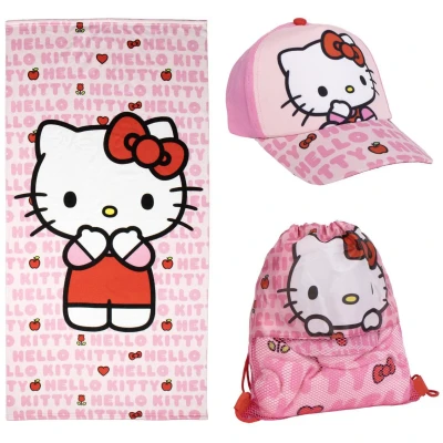 Bild av Hello Kitty Rosa Badhandduk Märke EAN: 8445484470802