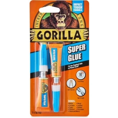 Bild av Gorilla 4044101 Tough Fast Setting 3g Super Glue