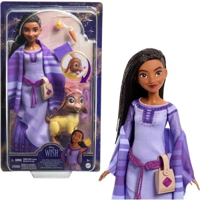 Bild av Mattel Asha HPX25 Docka, Flerfärgad, 8.13 x 19.05 25.4 cm