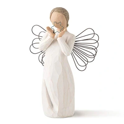 Bild av Willow Tree figur skyddsnål en stjärna vaknar över smuts, natur, 3,8 x 14 cm