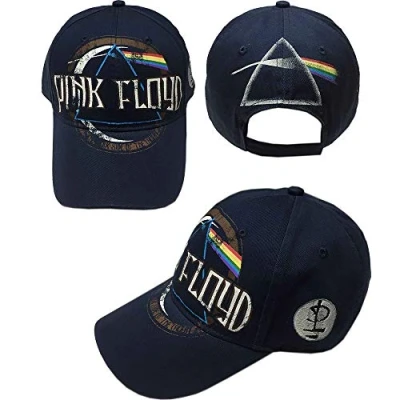 Bild av Pink Floyd Baseball Cap Dark Side Of The Moon Album Distressed Navy Strapback One Size
