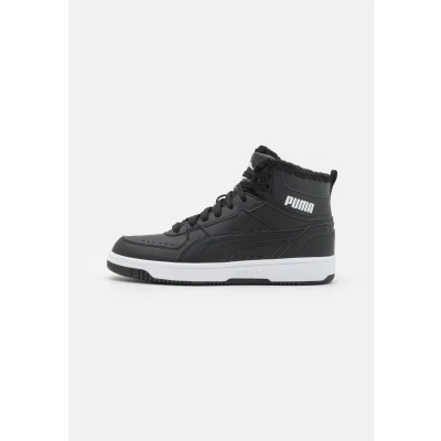 Bild av Puma Rebound JOY Höga sneakers för barn, Storlek: 37.5, Black/white Förstklassig skinnimitation