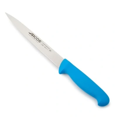 Bild av Arcos 295223 295 serie 2900 filé knivnitrum 190 mm (7 48 tum) handtag polypropen blå färg, 18/8 rostfritt stål