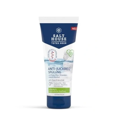 Bild av Salthouse Döda havsterapi anti klåda balsam, innehåller urea och pantenol, för smidigt hår, vid kliande känslig hårbotten, 200 ml