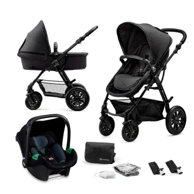 Bild av Kinderkraft Barnvagn Moov 3In1 Mink Pro Grey