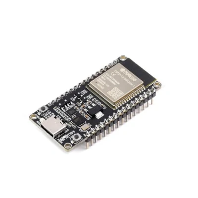 Bild av ESP32 C6 Microstyrenhet WiFi 6 utvecklingstavla med förlöst huvud WROOM 1 N8 moduler, RISC V 32 bitars sngle core processor, Bluetooth 5 IEEE 802.15.4 trådlös kommunikation