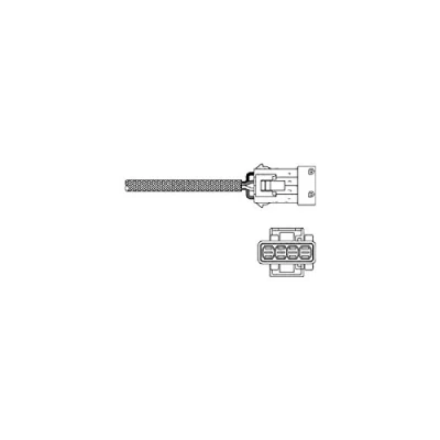 Bild av DELPHI ES20242 12B1 Sonde lambda planaire, chauffé PEUGEOT: 106 II 3/5 portes, 306 406 Berline, CITROËN: Saxo portes