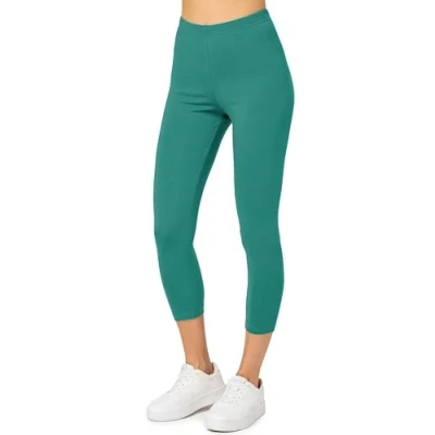 Bild av Merry Style Dam 3/4 Leggings MS10 199 (Mörk Turkos, L)