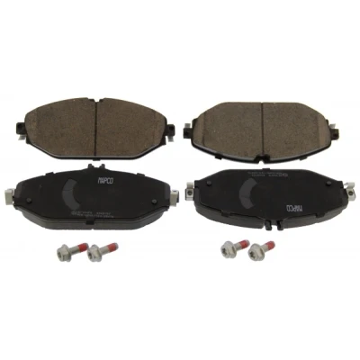 Bild av MAPCO 6010HPS Jeu de plaquettes frein Essieu avant préparé pour indicateur d&#039;usure, contact signal d&#039;usure exclu avec vis d&#039;étrier