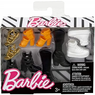 Bild av Barbie Mattel Tillbehör Original &amp; Petite Set med Skor för Docka (Fcr92)