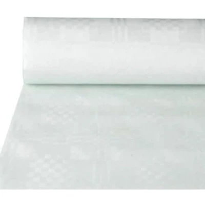 Bild av Papstar 12545, Rektangulär, Vit, papper, Bordsduk, 80 x 5000 cm, 1 styck