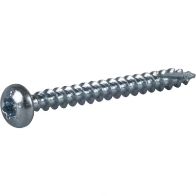 Bild av TRÄSKRUV KULLRIGT HUVUD TX20 HELGÄNGAD FZB 4X40MM 200ST Beijerbygg Byggmaterial