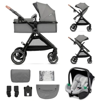 Bild av Kinderkraft ESME 2 in 1 Duovagn, Moonlight Grey