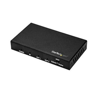 Bild av StarTech.com 2 Port HDMI splitter 4K 60Hz 1x2 Way 2.0 video/audio ports