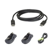 Bild av ATEN CABLE KIT DisplayPort 1.2 /USB/SP L:1.8M