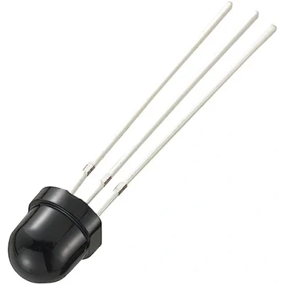 Bild av TRU Components 1567234 OS 0038N IR mottagare speciell form axial trådbunden 38 kHz 5,8 mm 940 nm 35