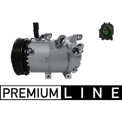 Bild av MAHLE ORIGINAL ACP 656 000P Compresseur De Climatisation 6VS14ic 12 PAG 46 SP A2 1234yf, R 134a