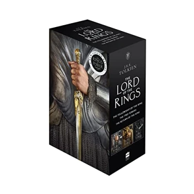 Bild av the Lord of Rings Box Set: Fellowship Ring, Two Towers, Return King