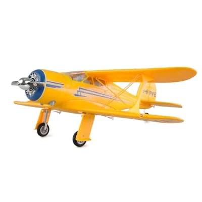 Bild av Amewi AMXFlight Beech D17s dubbeldäckare 3D/6G RTF gul fjärrstyrd RC flygplan