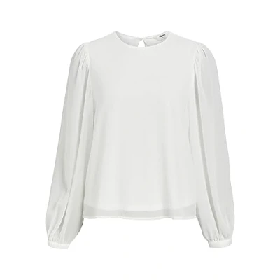 Bild av Object Objmila LS NOOS Blus, Storlek: 36, Cloud dancer