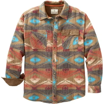 Bild av Legendary Whitetails mäns hamn tungvikt flanellskjorta skjorta button down