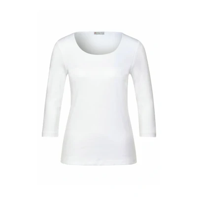 Bild av Street One Dam Pania T shirt, Vit (vis), 44