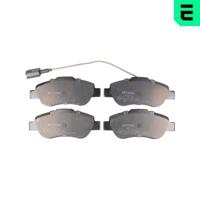 Bild av OPTIMAL BP 12331 Jeu de plaquettes frein Essieu avant contact signal d&#039;usure inclus FIAT: 500 3 portes, C Cabriolet, FORD: KA portes