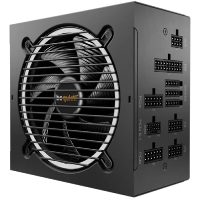 Bild av be quiet! Pure Power 12 M 1 200 W, ATX 3.0 och PCIe 5.0 kompatibel, 80 PLUS guld, modulär strömförsörjning, VHPWR kabel ingår, 120 mm Fläkt, BN346