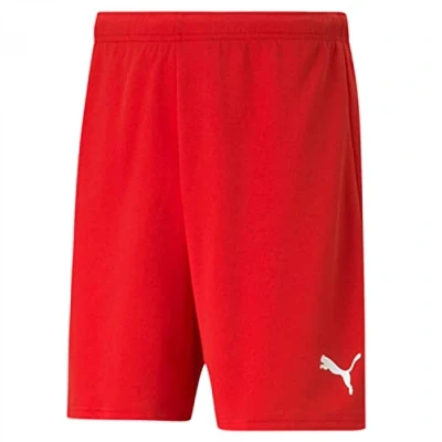 Bild av puma herr Shorts Teamrise Short, röd vit, M