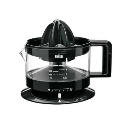 Bild av Braun Household CJ3000 BK citruspress med skål precisionskalibrering 350 ml, antal fruktkött dimbar, automatisk start/stopp, svart