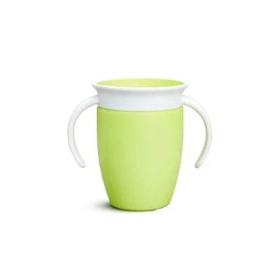 Bild av Munchkin Miracle 360 Cup, Baby and Sippy Ideal Sippy, Water Weaning Cup 6+ to 12 Months, 7 oz/207 ml, Green