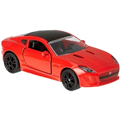 Bild av siku 1520, Jaguar F Type R Sports Car, Metal/Plastic, Red, Compatible with other models of the same scale