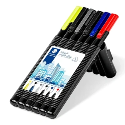 Bild av Staedtler 34 SB6B triplus mobile office Schreibset black box