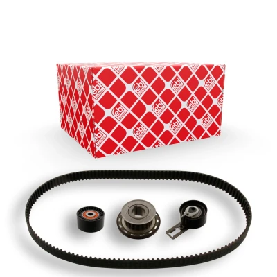 Bild av FEBI BILSTEIN 39202 Kit de distribution 139 avec roue dentée vilebrequin Galet tendeur compris, Poulie renvoie incl. CITROËN: C3 II