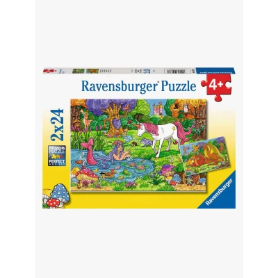 Bild av Ravensburger Pussel Magical Forest 2x24 Bitar