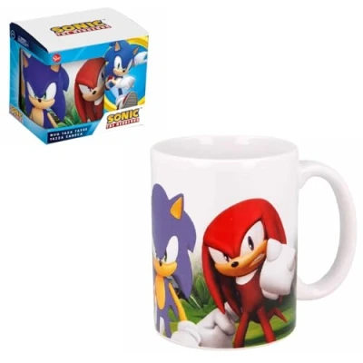 Bild av CARTOON Sonic keramikmugg modell 325 ml frukostmugg för barn