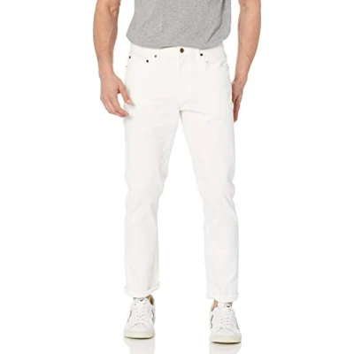 Bild av Amazon Essentials Men&#039;s Jeans smal passform, Ljust vit, 32W / 32L