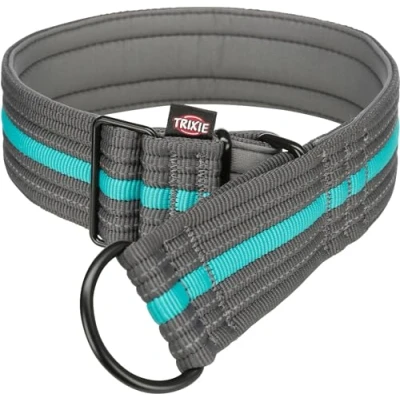 Bild av Trixie Fusion choke M L: 38 48 cm/45 mm graphite/ocean
