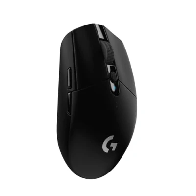 Bild av Logitech G305 LIGHTSPEED Black Gamingmus Optic 6 knappar Svart