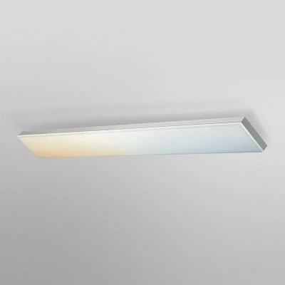 Bild av LEDVANCE Smart LED taklampa, panel för inomhusbruk med WIFI teknik, justerbar ljusfärg (3000 K 6500 K), 800 mm x 100 mm, kompatibel Google och Alexa Voice Control, SMART+ PLANON FRAMELESS