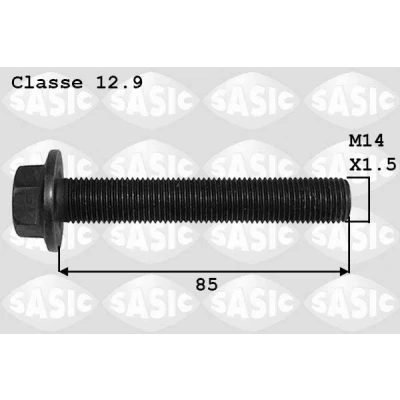 Bild av SASIC 8706021 Boulon de poulie FORD: Focus 2 Kombi, C Max, S Max Mk1