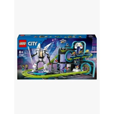Bild av LEGO City 60421 Robot World bergochdalbanepark