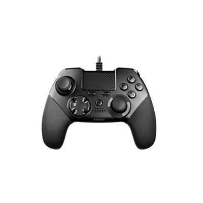 Bild av Krom Kaiser Gamepad PC, Playstation 4, 3 svart spelkontroll (gamepad, 3, analog/digital, alternativ, dela, kabel, USB)