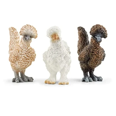 Bild av SCHLEICH 42574 hönsvänner, för barn från 7 år, Farm World lekset, färgglad