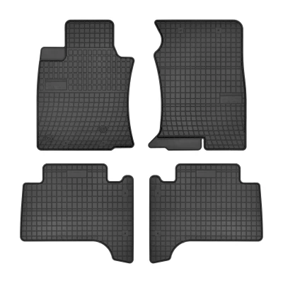 Bild av FROGUM 0806 Ensemble de tapis sol Caoutchouc avant et arrière 4 noir Sur mesure TOYOTA: Land Cruiser Prado 120, 150