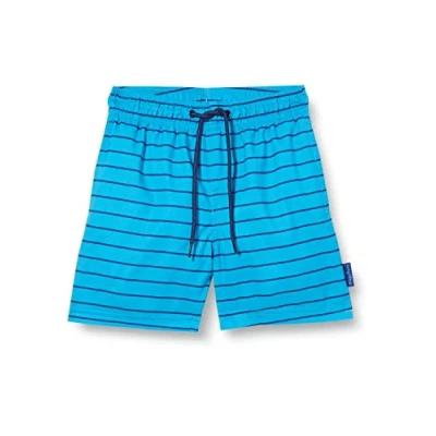 Bild av Playshoes Badshorts för pojkar, Aquablau Ringel, 74/80 cm