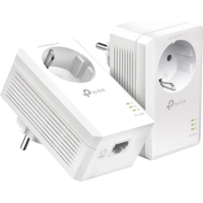Bild av TP Link TL PA7017P Kit AV1000 Gigabit Passthrough Powerline Starter