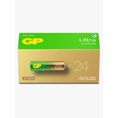 Bild av GP Ultra Alkaline G TECH AA/LR6 Batterier Svanenmärkt 24 Pack
