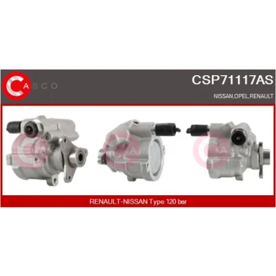 Bild av CASCO CSP71117AS Servopump hydraulisk för vänster /högerstyrd OPEL: Movano B Minibuss